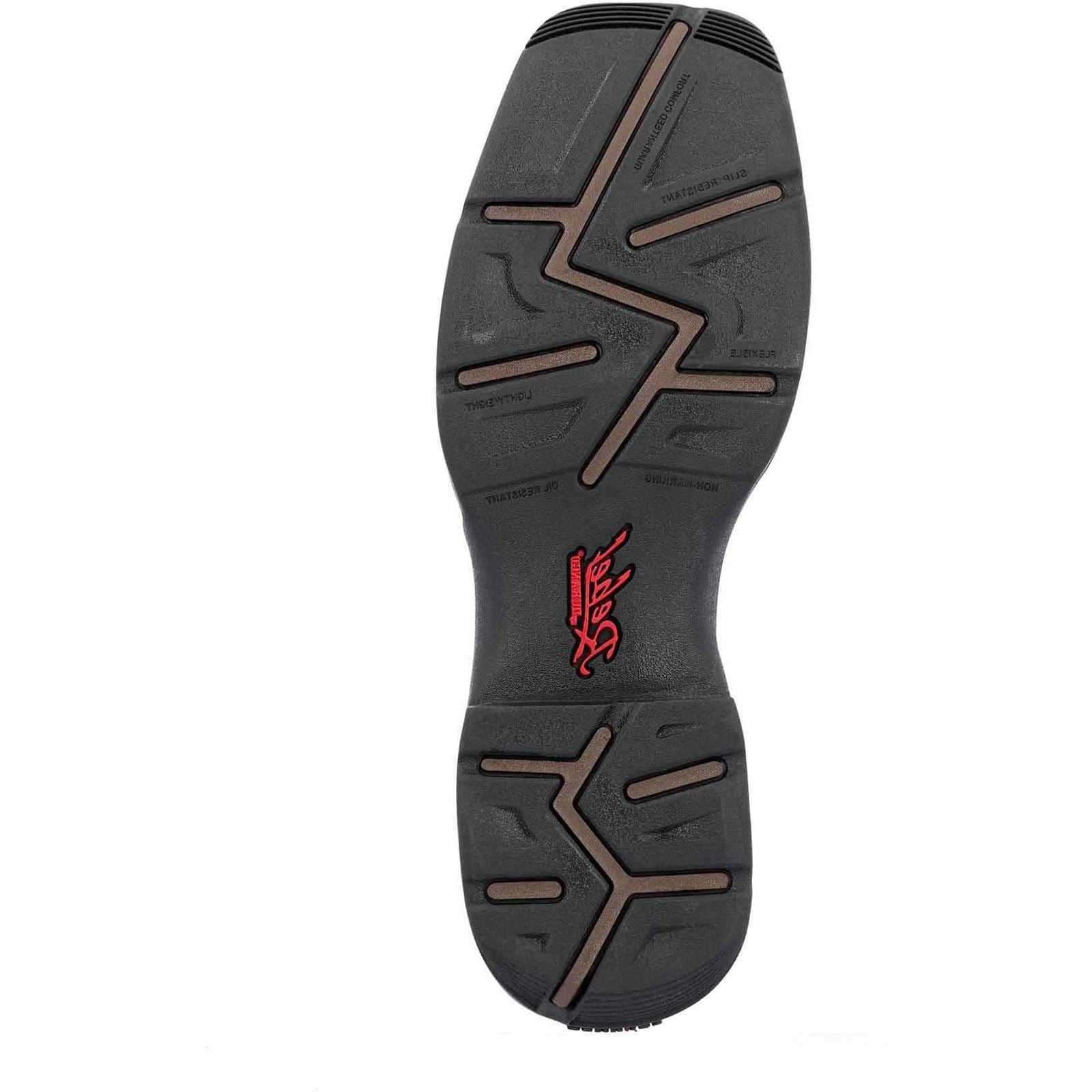 Durango Red Dirt Rebel Leder Herren Old Town Braun/Tan Knöchelstiefel