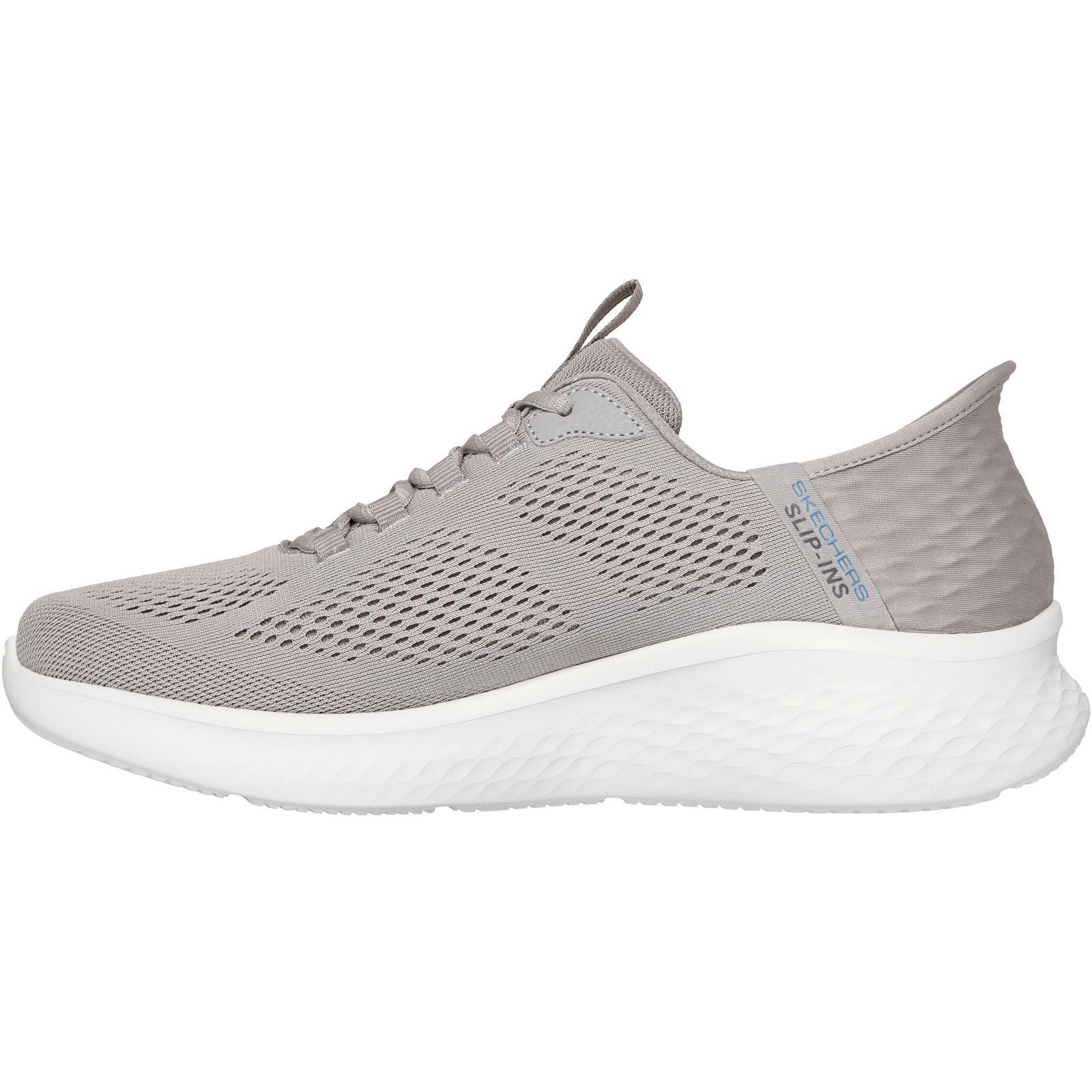 Skechers Skech-Lite Pro Primebase Textile Herren Sneaker In Taupe/Braun