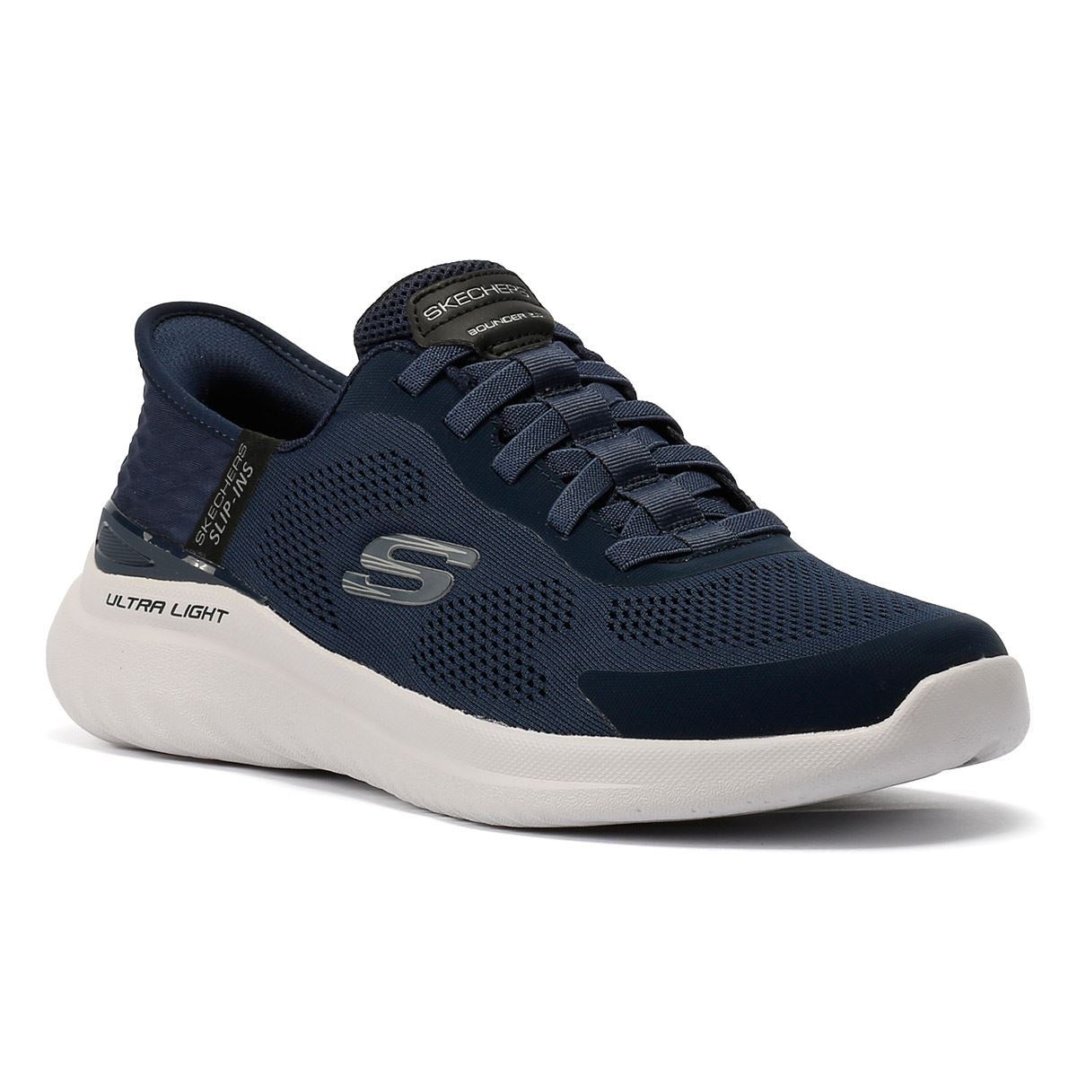 Skechers Bounder 2.0 Emerged Herren Blaue Turnschuhe