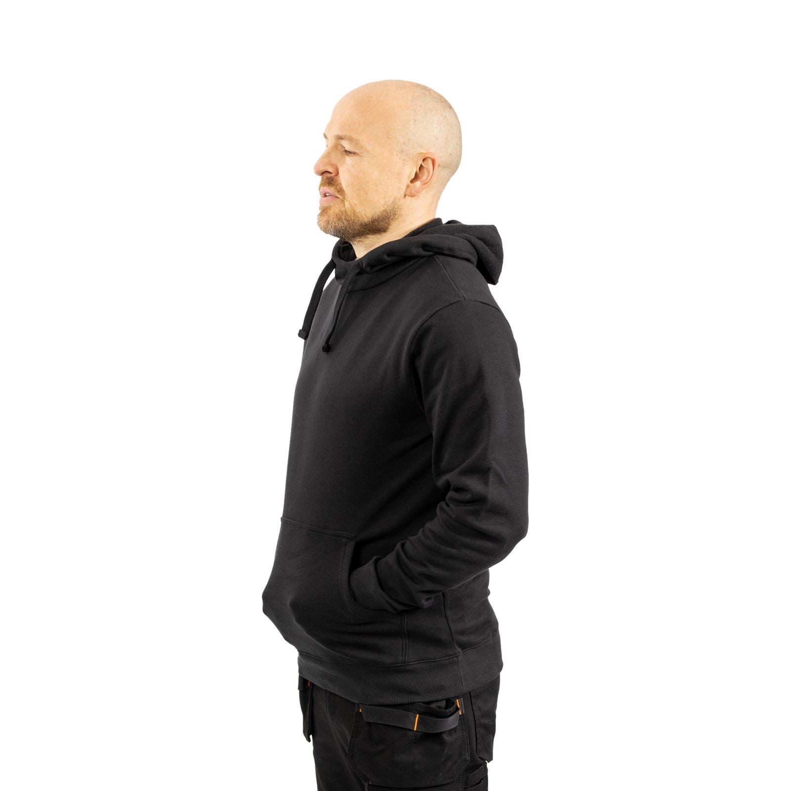 Helly Hansen Workwear Manchester Baumwolle Herren Schwarzes Kapuzensweatshirt