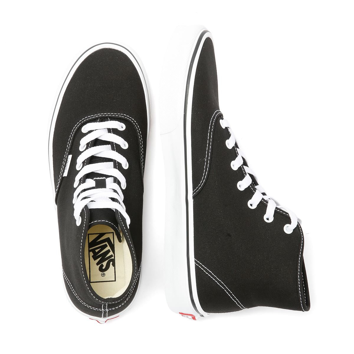 Vans Authentic Hi 2.0 Canvas Schwarze Turnschuhe