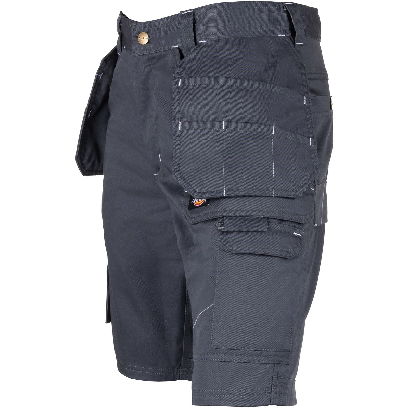 Dickies Redhawk Pro Work Polyester Herren Grau Arbeitskurze Hosen