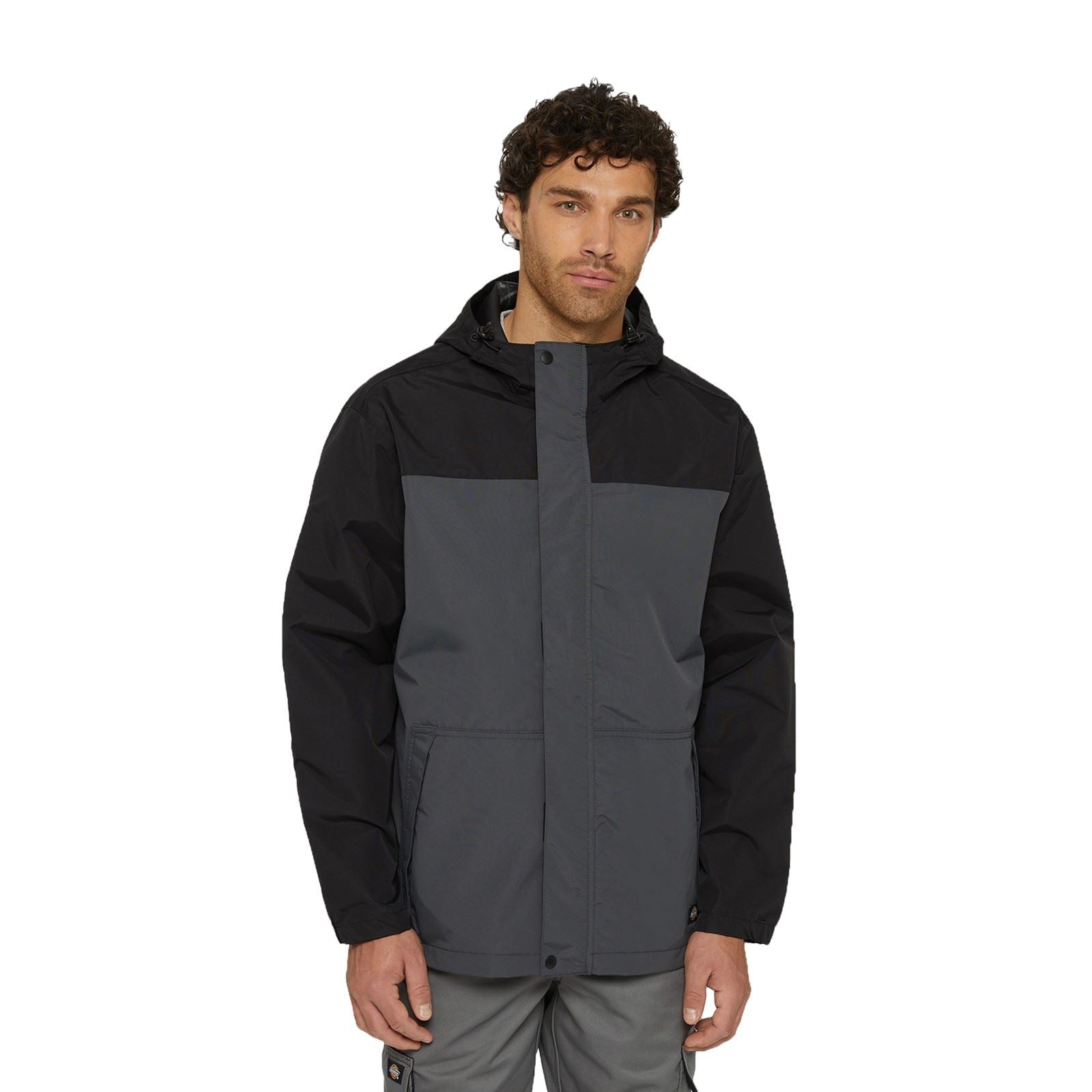 Dickies Waterproof Herren Graue Regenjacke