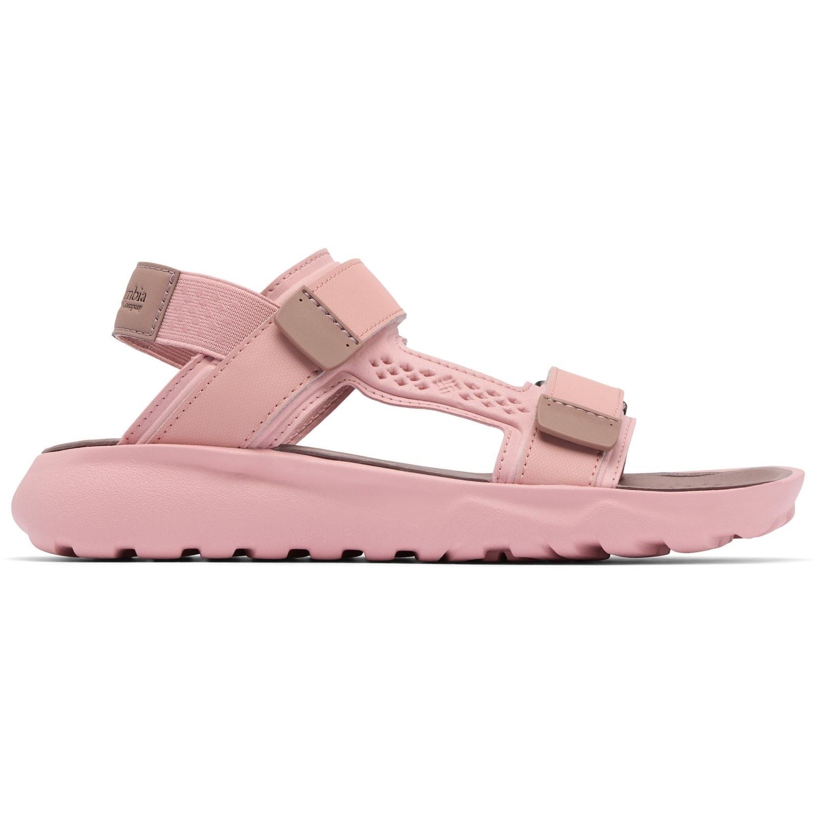Columbia Peakfreak Roam Sandal Polyester Damen Radiergummi Rosa/Mocha Sandalen