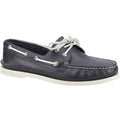 Sperry Authentic 2 Eye Herren Bootsschuhe Aus Leder In Marineblau