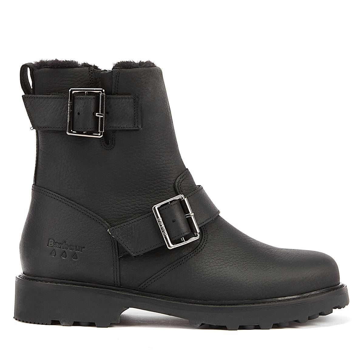 Barbour Derwent Damen-Schwarzstiefel