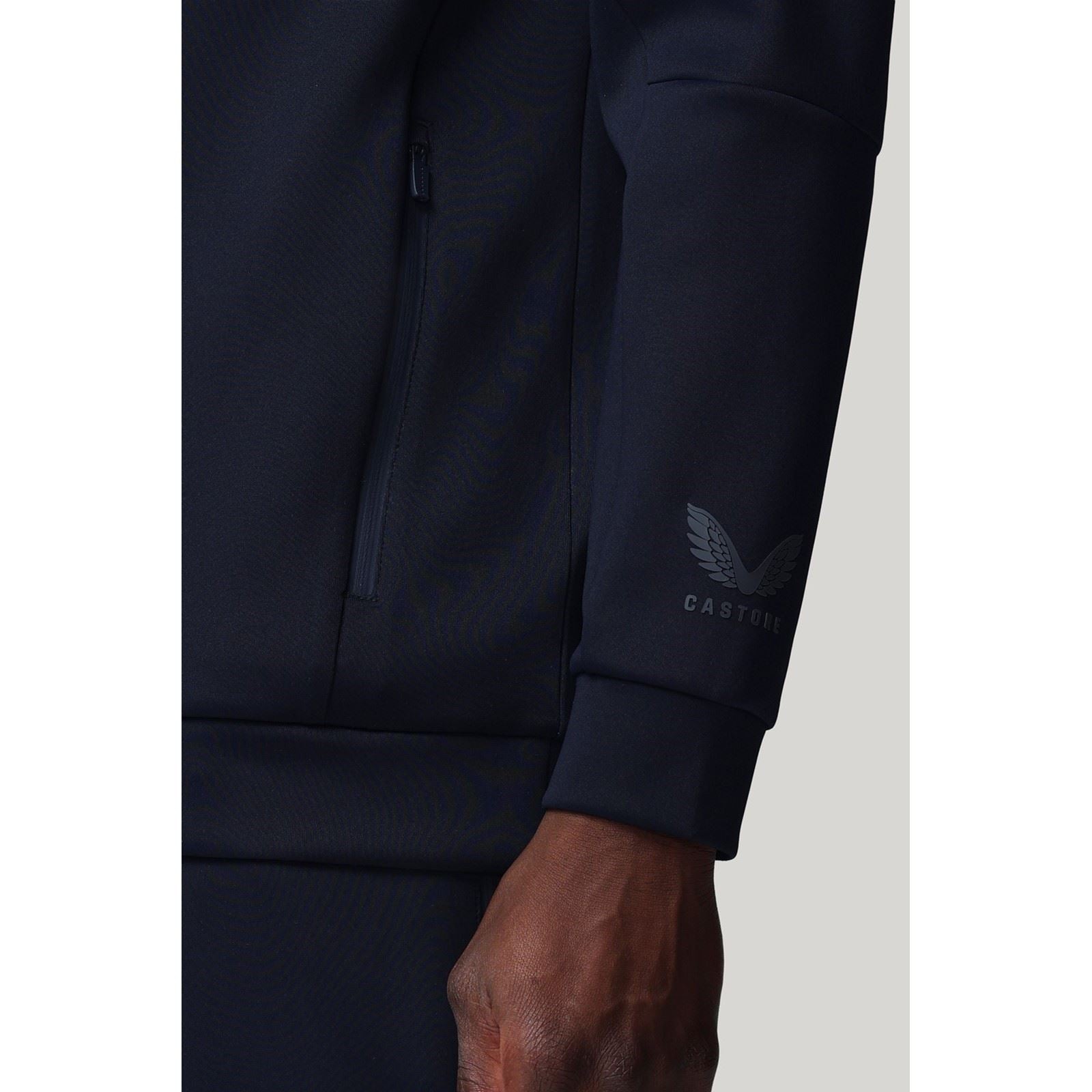 Castore Flex Hoodie Herren Blaues Kapuzensweatshirt