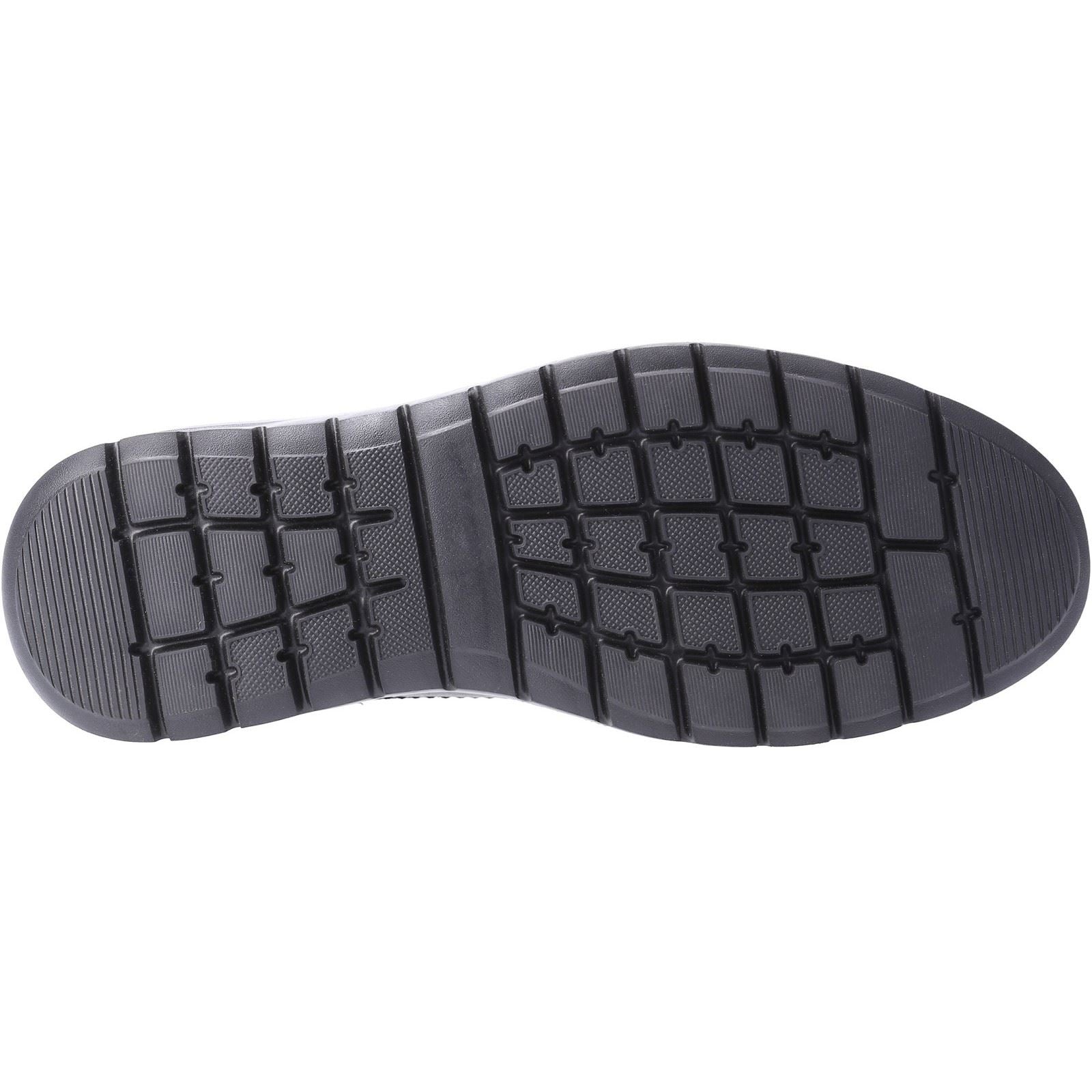 Hush Puppies Triton Schwarze Farbe Herren-Schnürschuhe Aus Leder