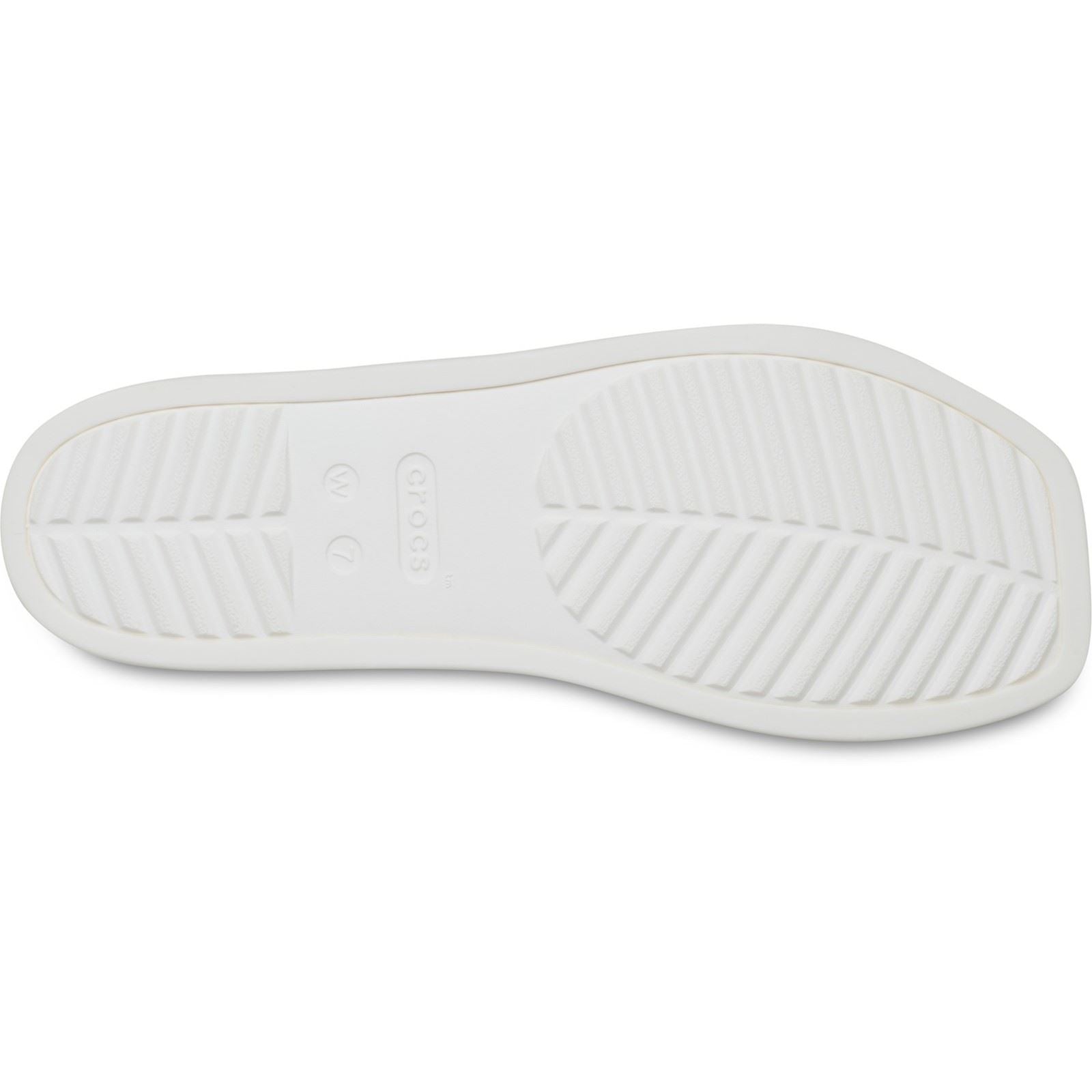 Crocs Miami Toe Loop Eva Damen Kreide Sandalen
