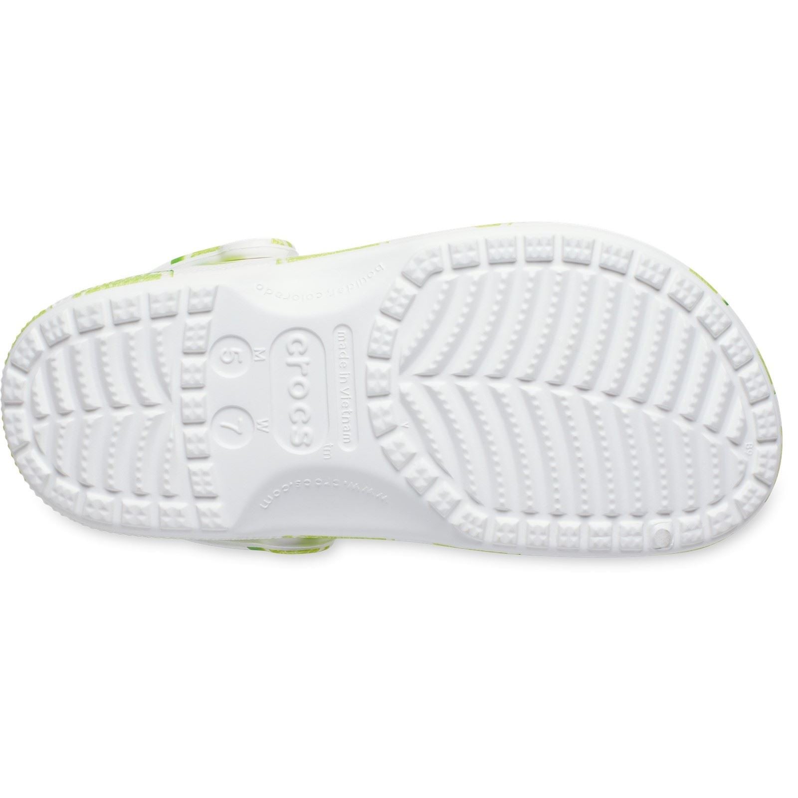 Crocs Classic Graphic Eva Damen Lime Clogs