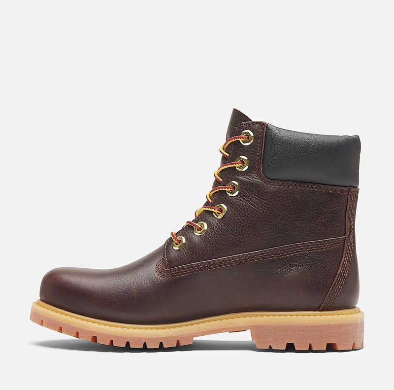 Timberland Premium Espresso 6 Inch Damenstiefel Aus Braunem Leder