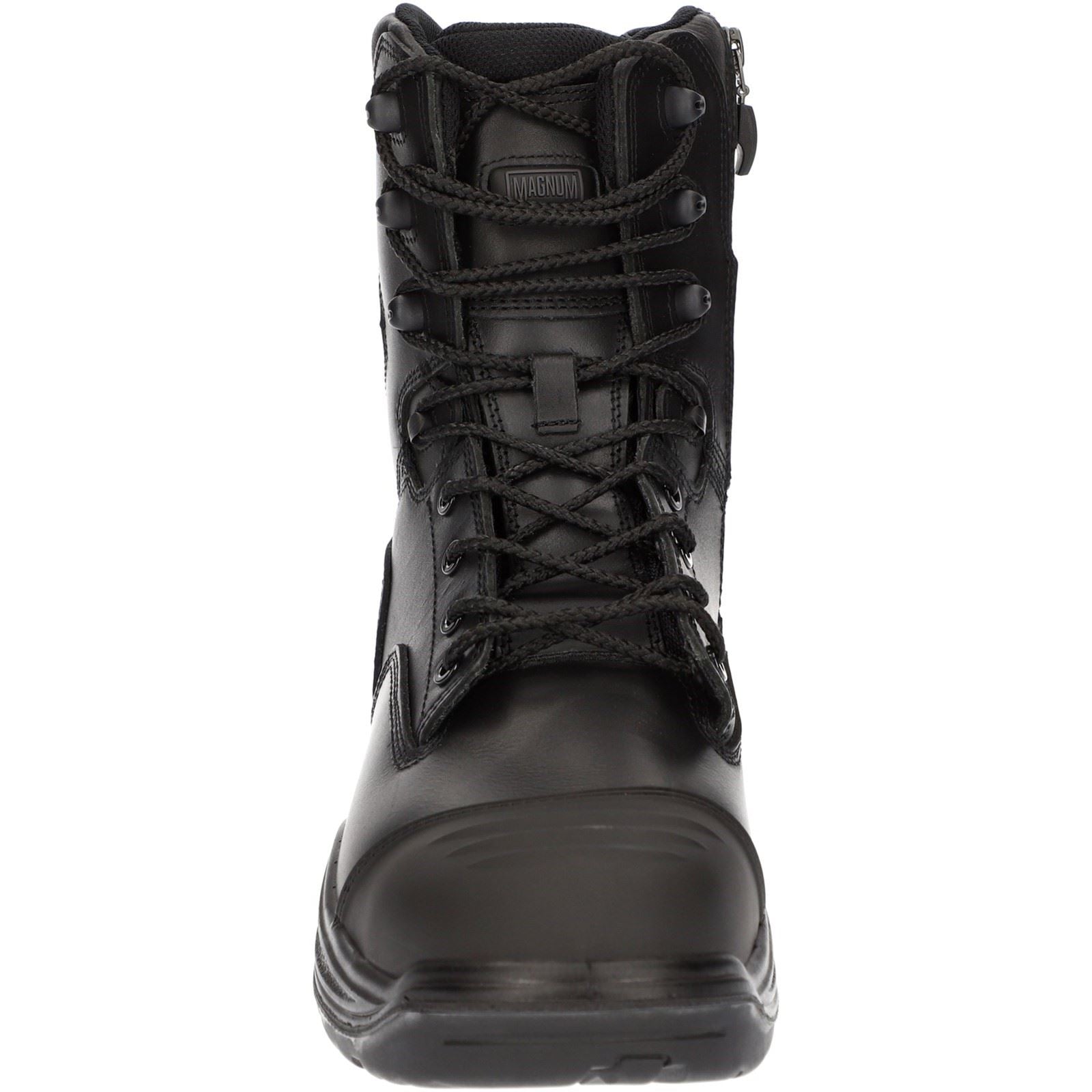 Magnum Rigmaster Seitenreißverschluss Leder Schwarz Sicherheitsstiefel