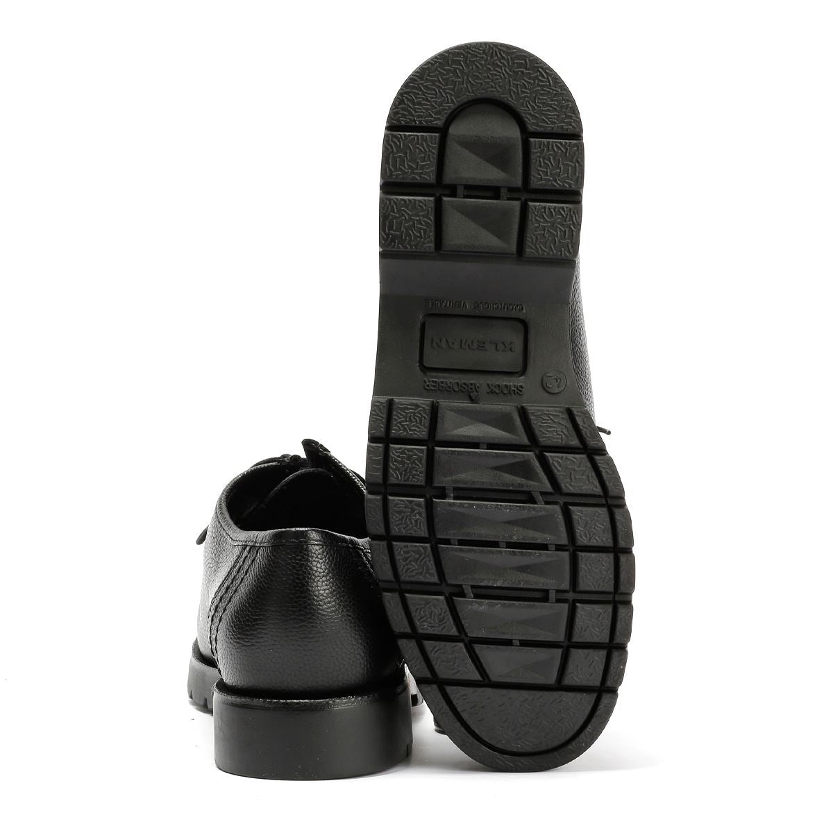 Kleman Padror G VGT Leder Herren Schwarz Schnürschuhe