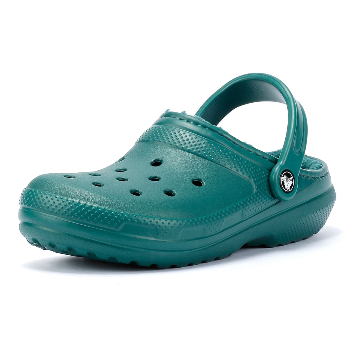 Crocs Classic Lined Damen Sandalen In Grün