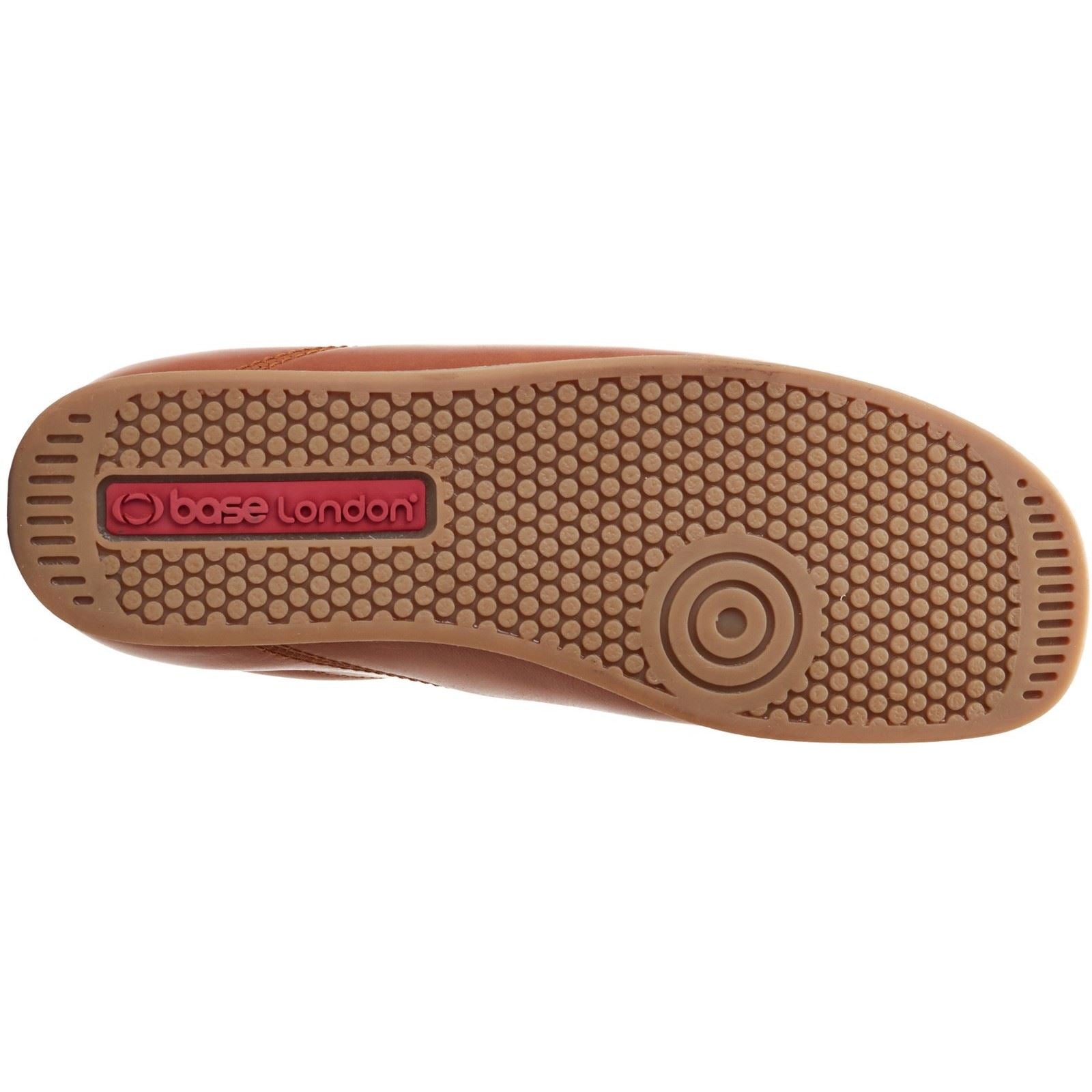 Base London Event Herrenschuhe Aus Leder In Tan Mit Schnürung