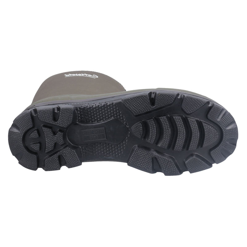 Cotswold Kensington Lederne Grüne Gummistiefel