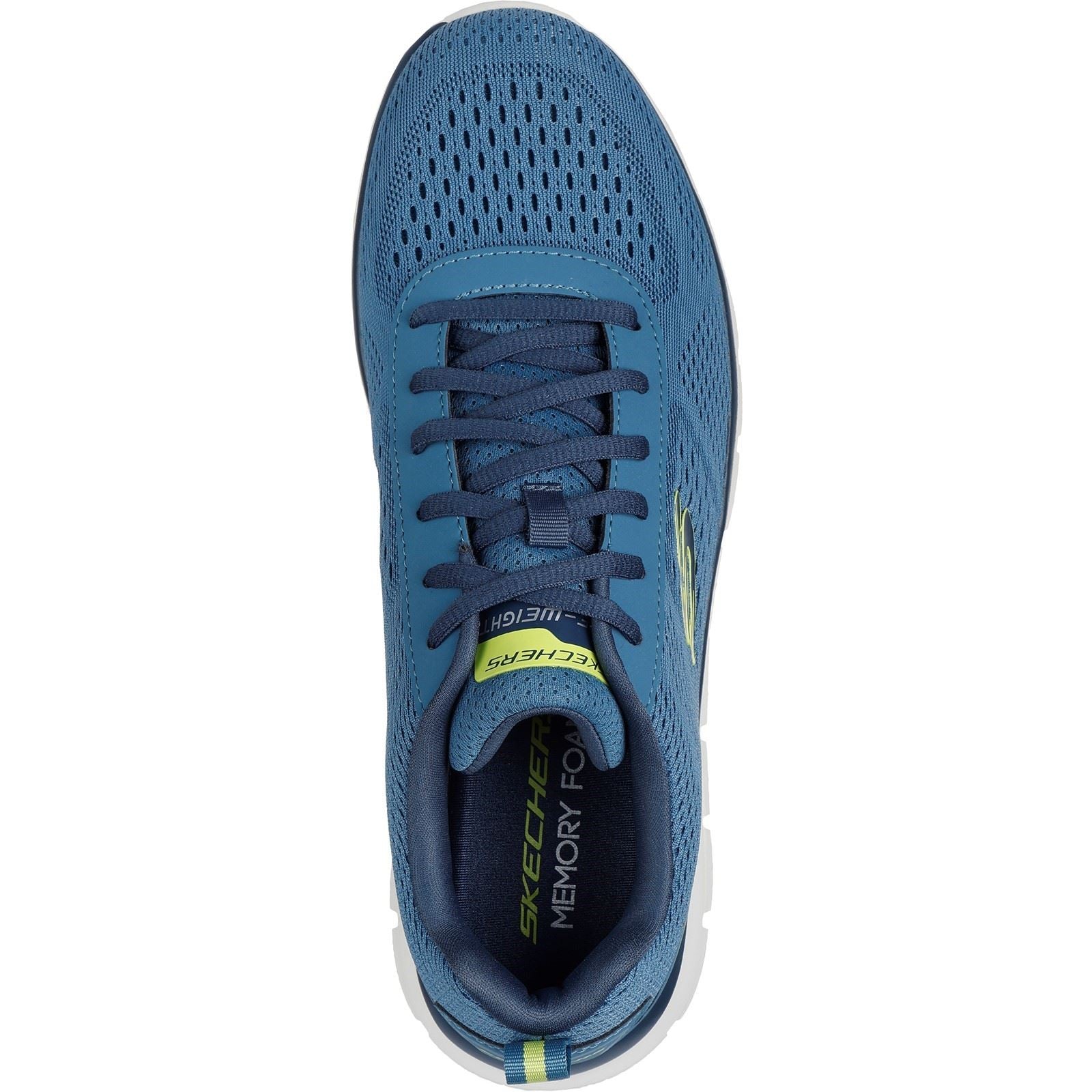 Skechers Track Leshur Herren Sneaker Aus Synthetik In Schieferoptik