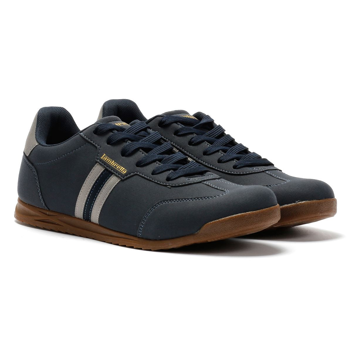 Lambretta Tackle Männerblaue Turnschuhe