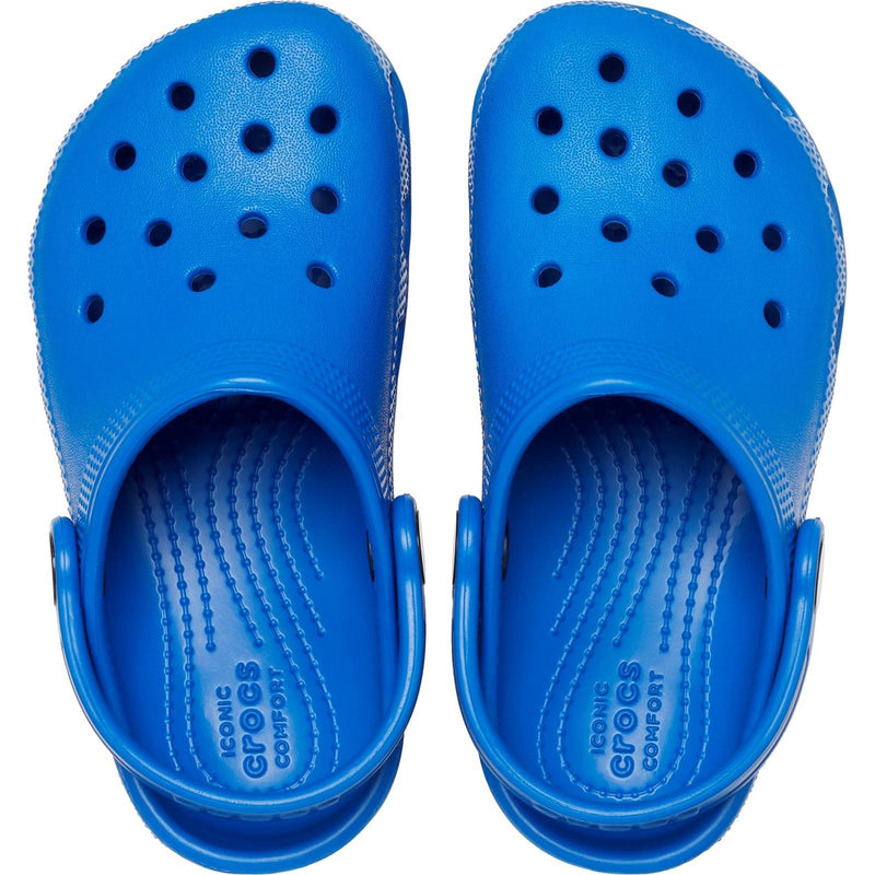 Crocs Toddler Classic Thermoplastische Blaue Bolt Loafers