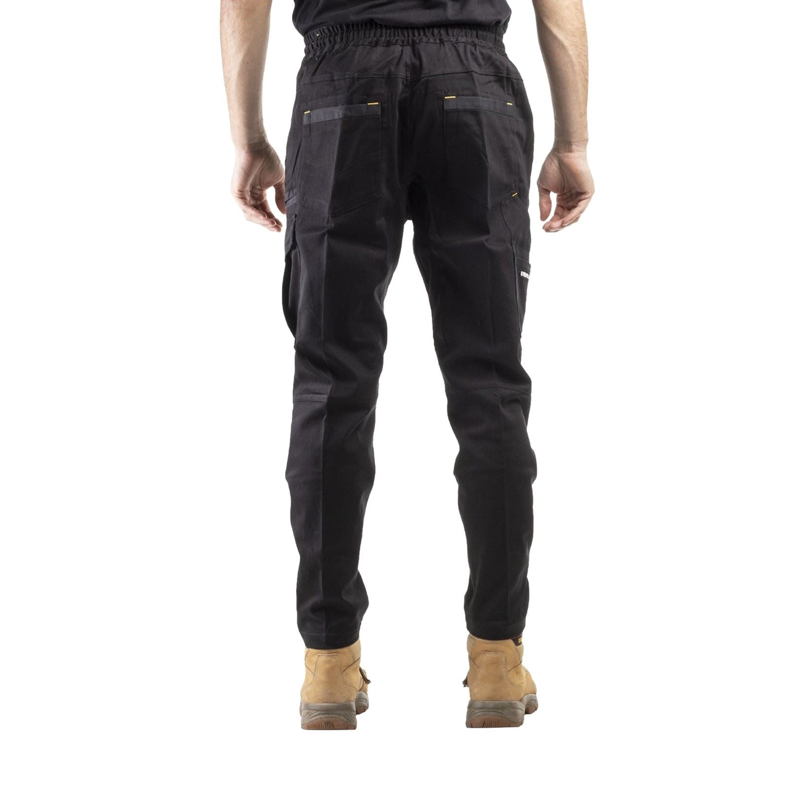 Caterpillar Dynamic Baumwoll Herren Schwarze Farbe Outdoor Hosen