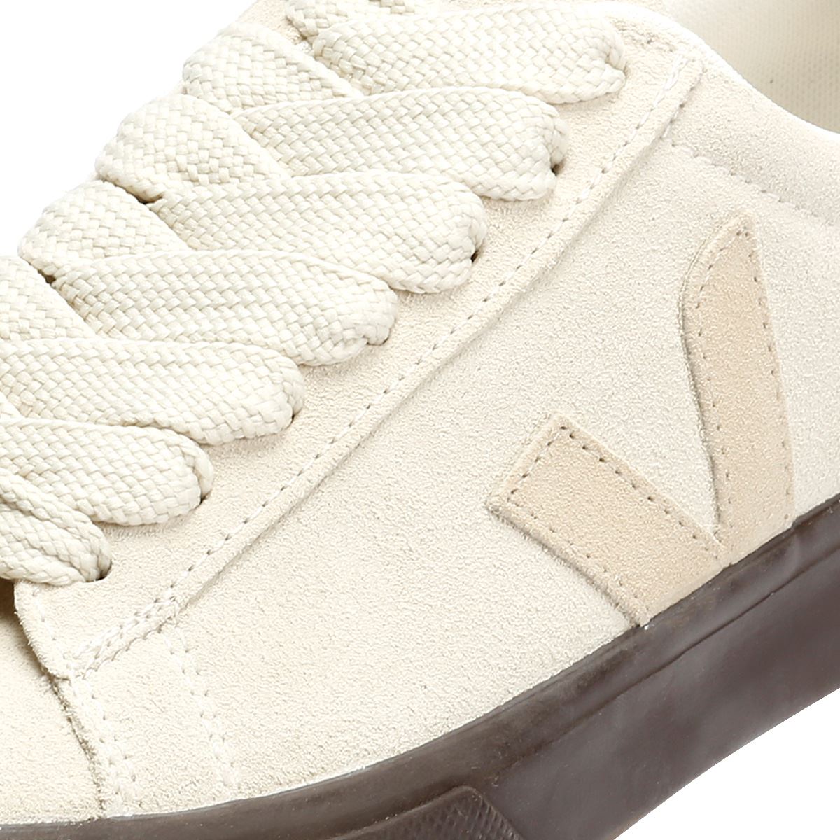 Veja Campo Bold Wildleder Damen Sneaker In Beige