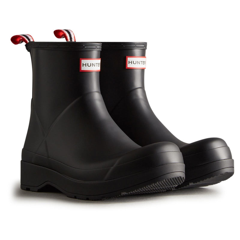 Hunter Play Boot Short Gummistiefel Für Herren In Schwarz