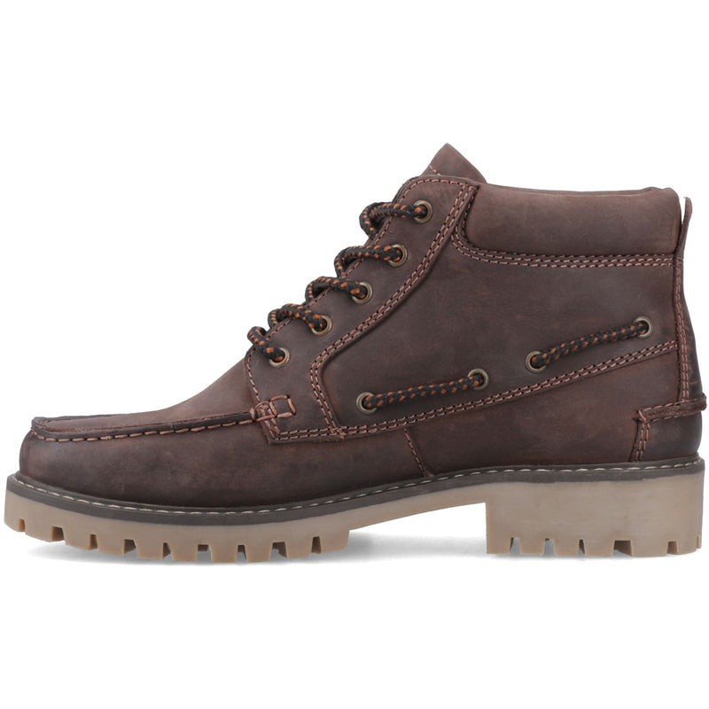 Sperry Baltimore Leder Herren braune Stiefeletten