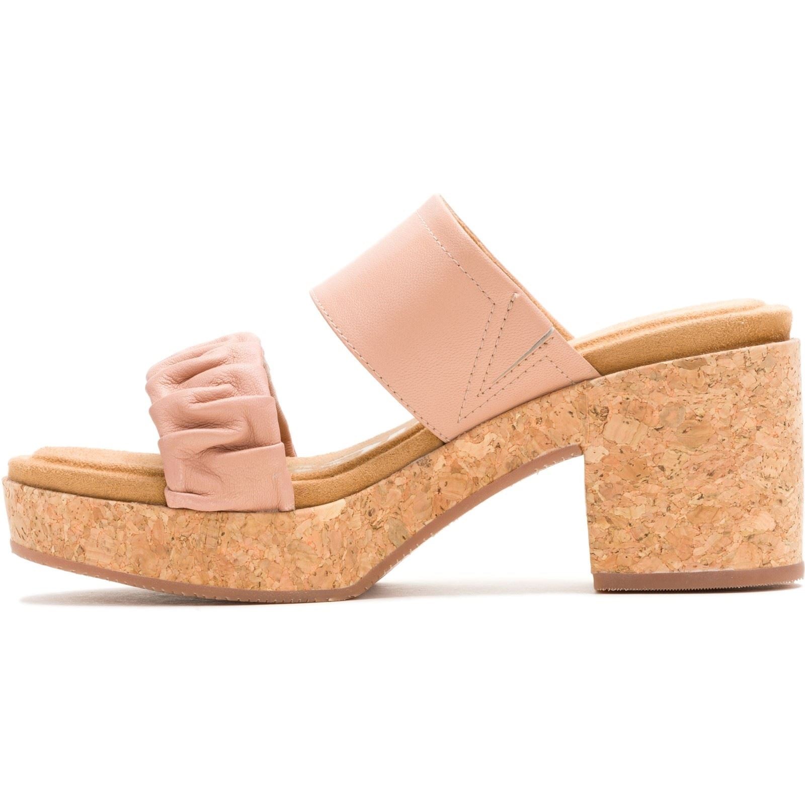 Hush Puppies Poppy Damen Sandalen Aus Leder In Café-Creme