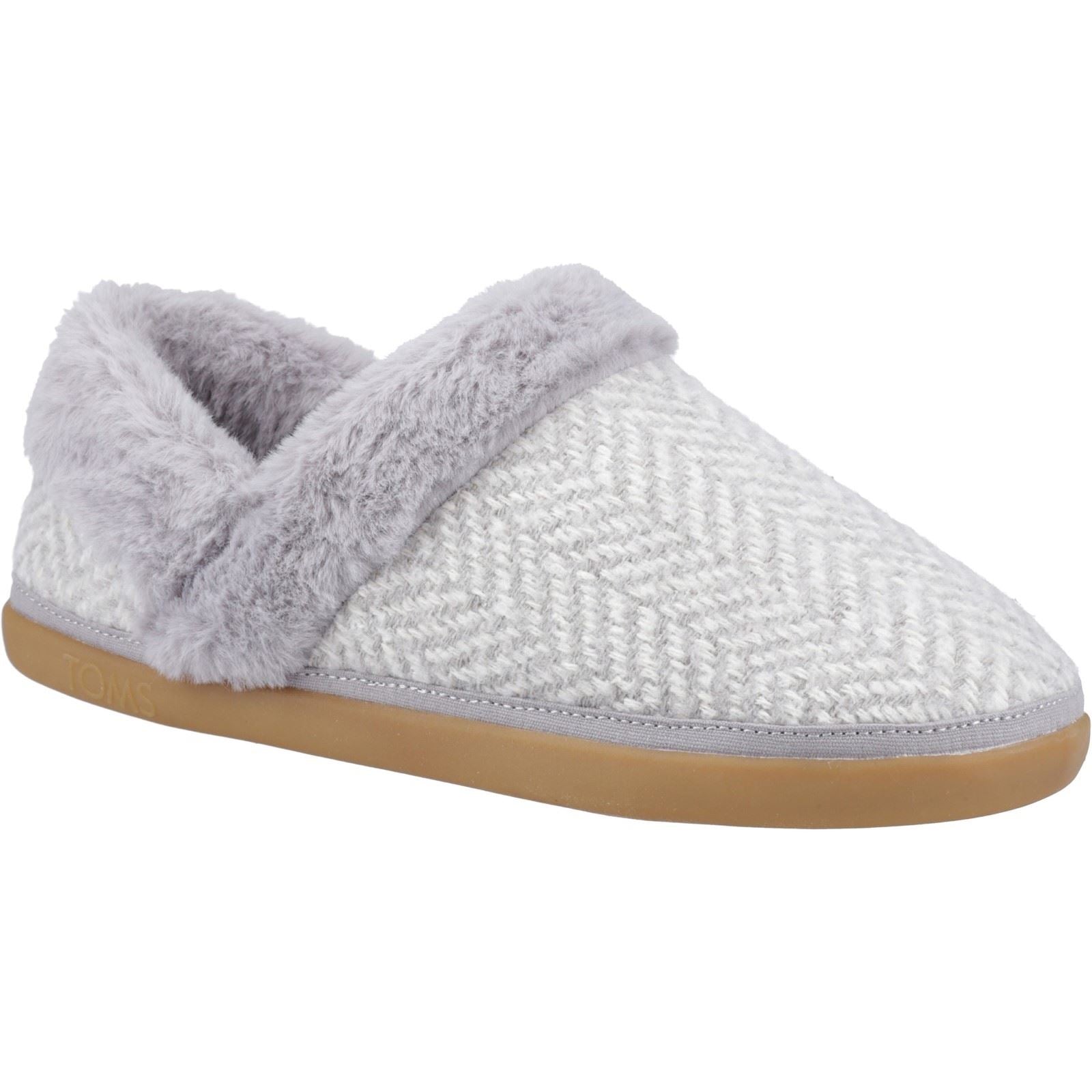 TOMS Oslo Polyester Damen Hausschuhe in Grau
