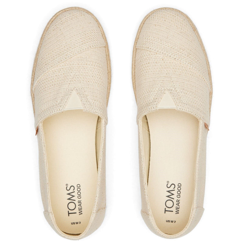 TOMS Alpargata Rope 2.0 Damen Espadrilles Aus Naturtextilien