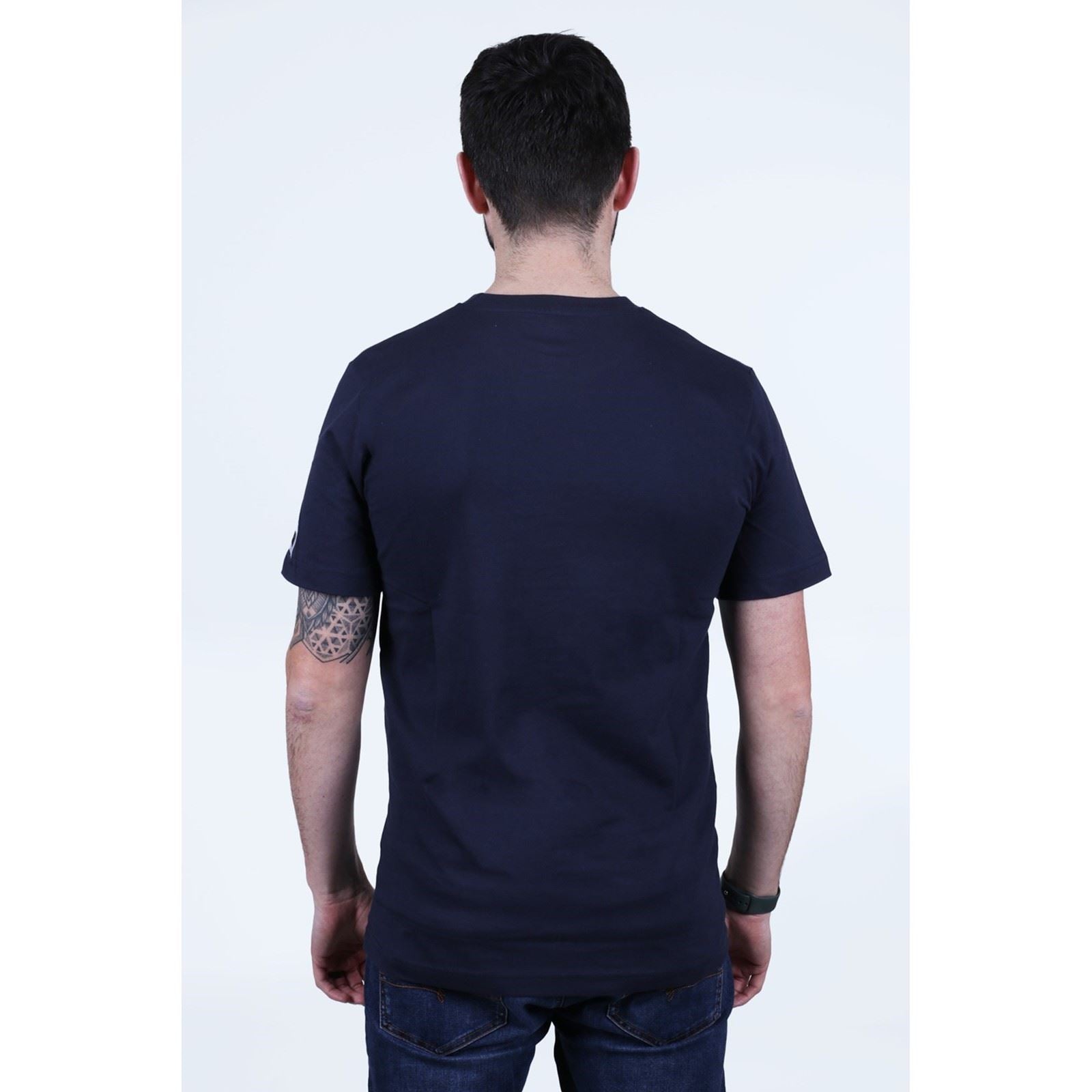 Caterpillar Heavy Duty Baumwoll Männer Schwarze Farbe Kurzarm-T-Shirts