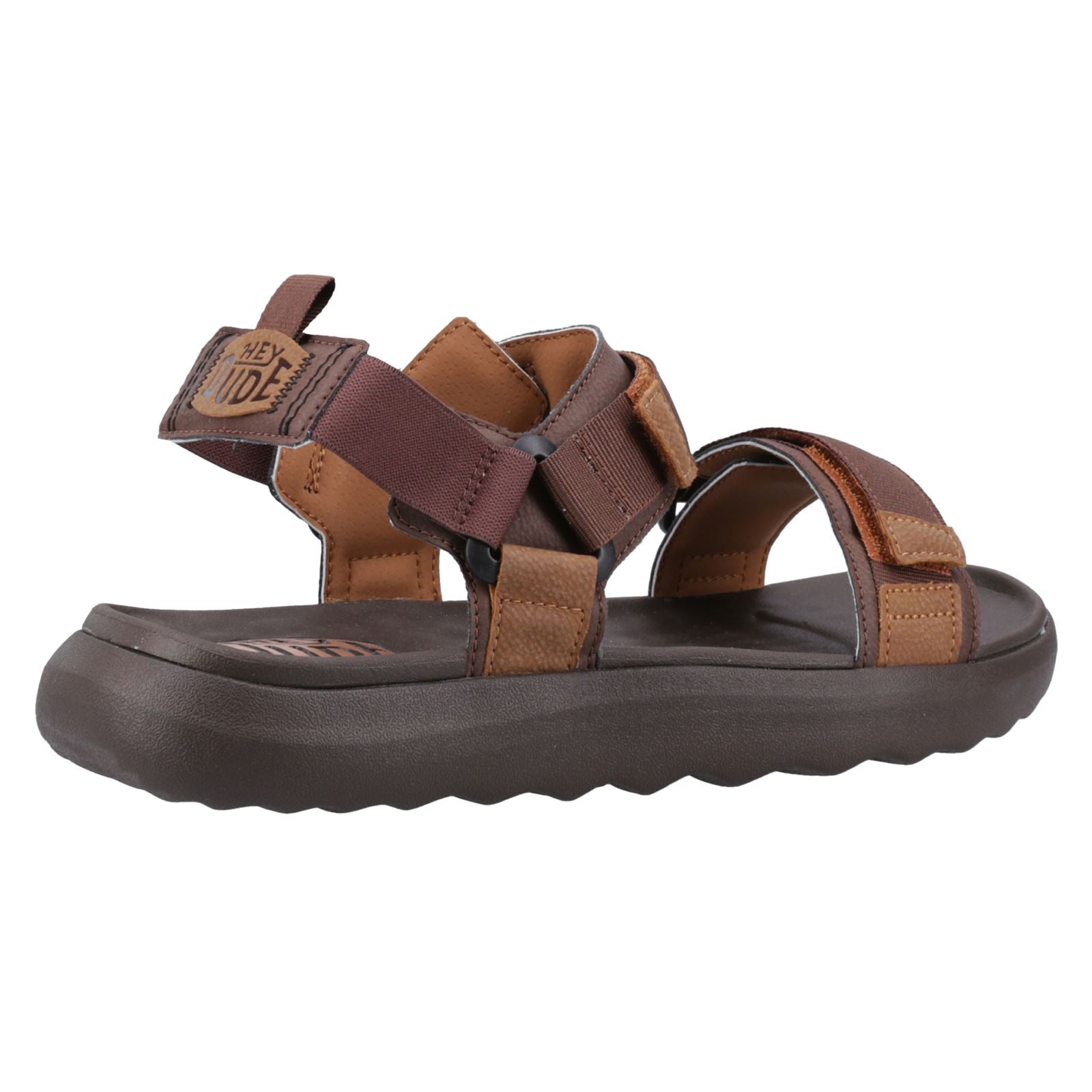 HEYDUDE Carson Herren Braun Sandalen