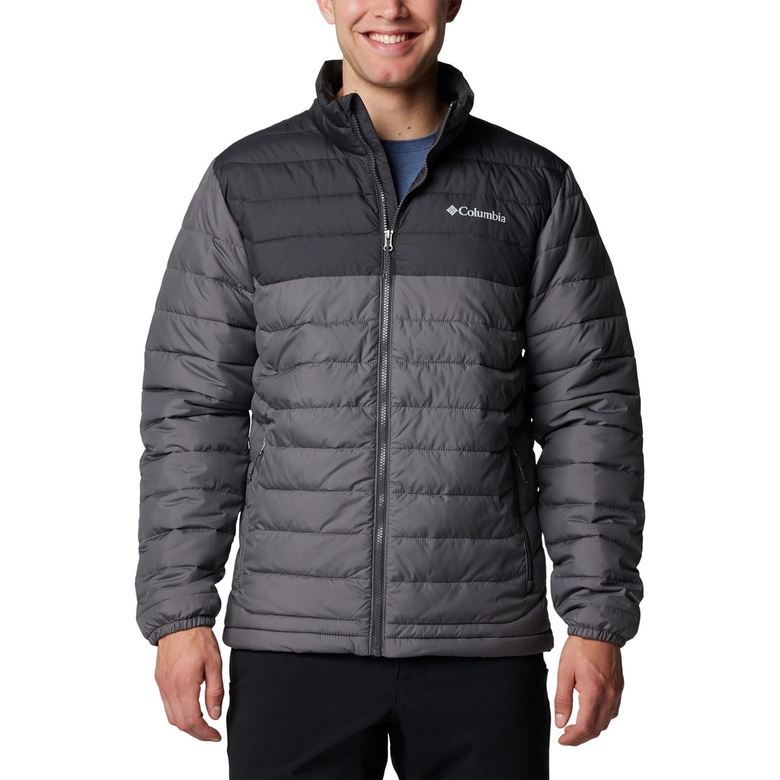 Columbia Powder Lite II Jacket Herren Graue Steppjacke