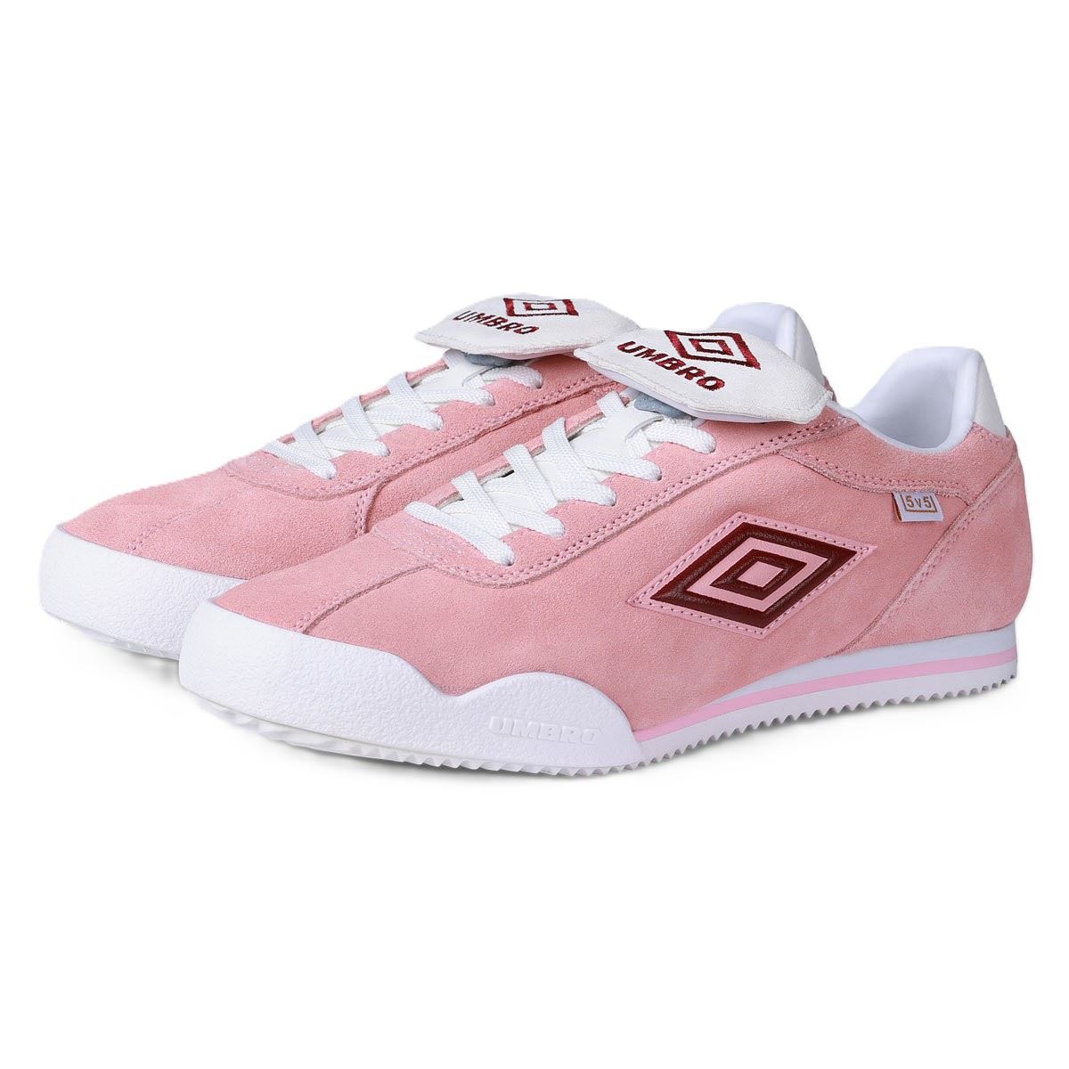 Umbro 5V5 Wildleder-Pinke Sneaker
