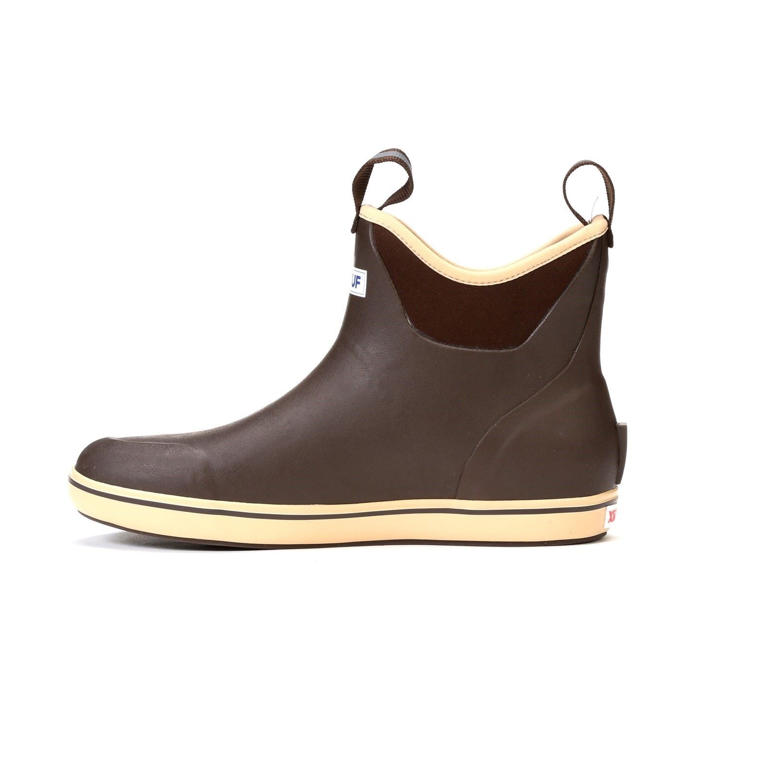 Xtratuf Knöchel Deck Gummi Schokoladen/Tannensohlen Gummistiefel