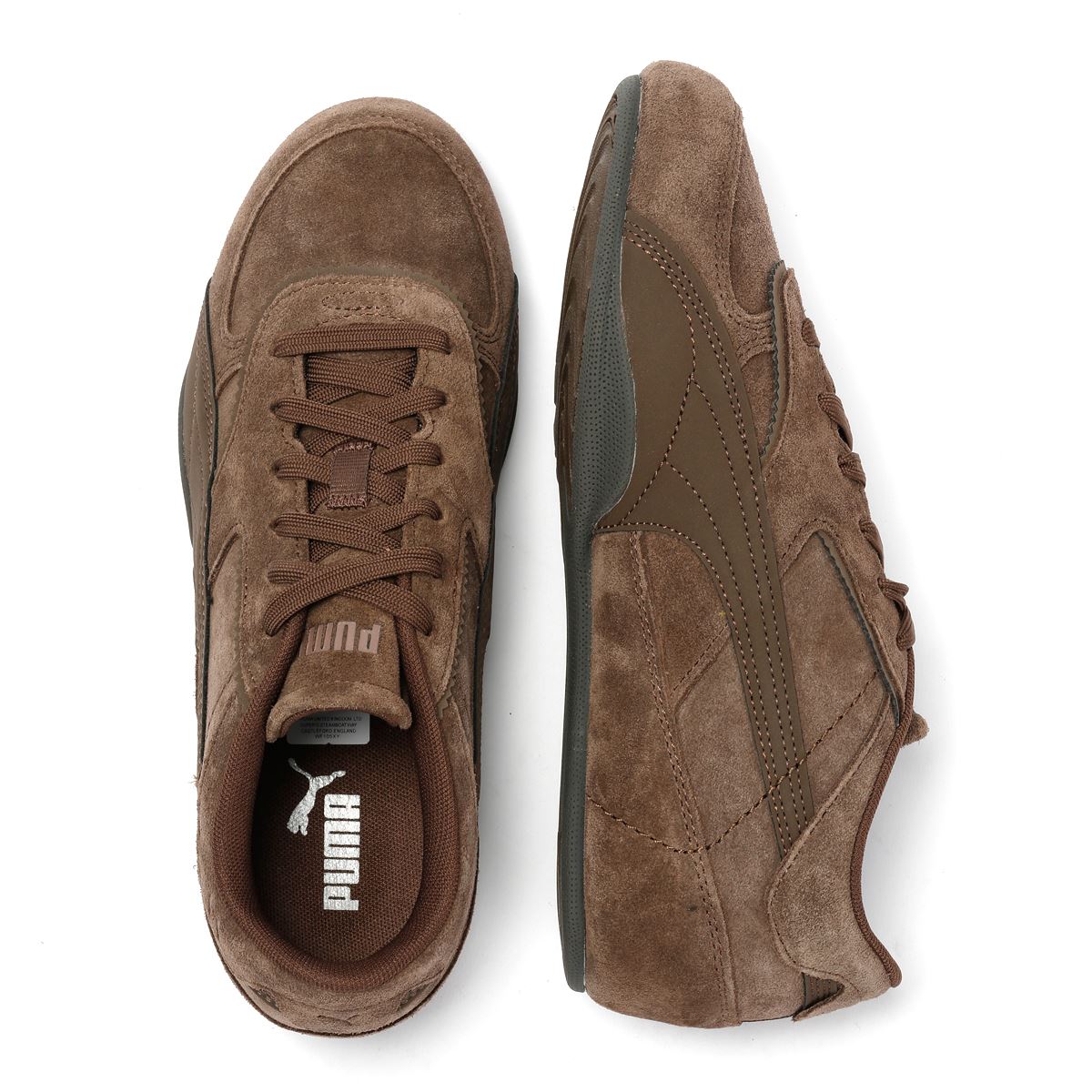 Puma Bella Mina Wildleder Frauen Braun Sneaker