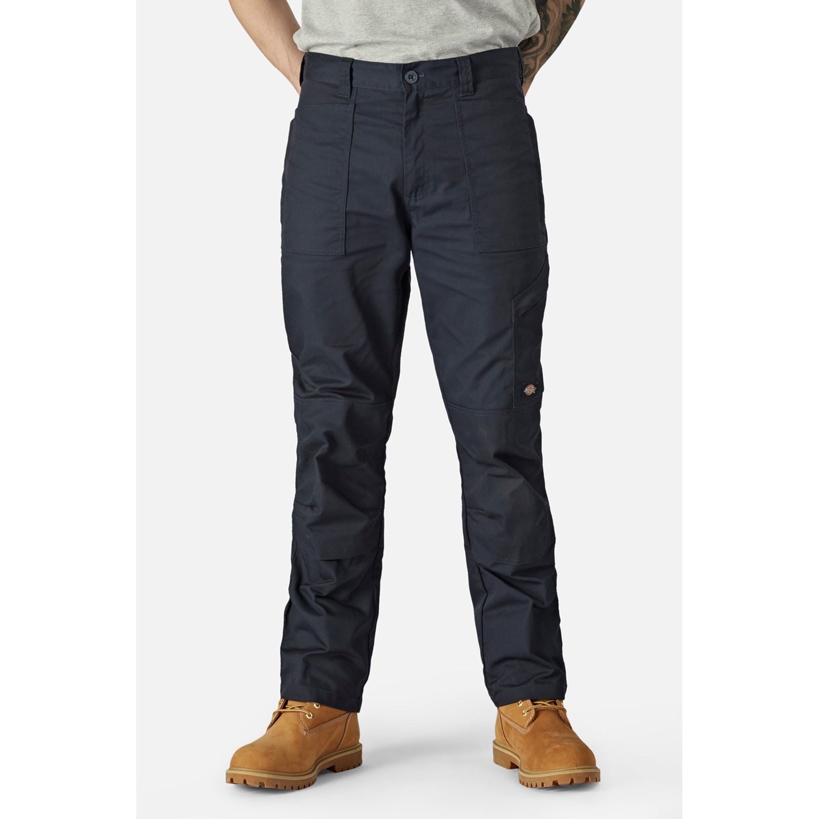 Dickies Action Flex Polyester Herren Blaue Outdoor Hosen