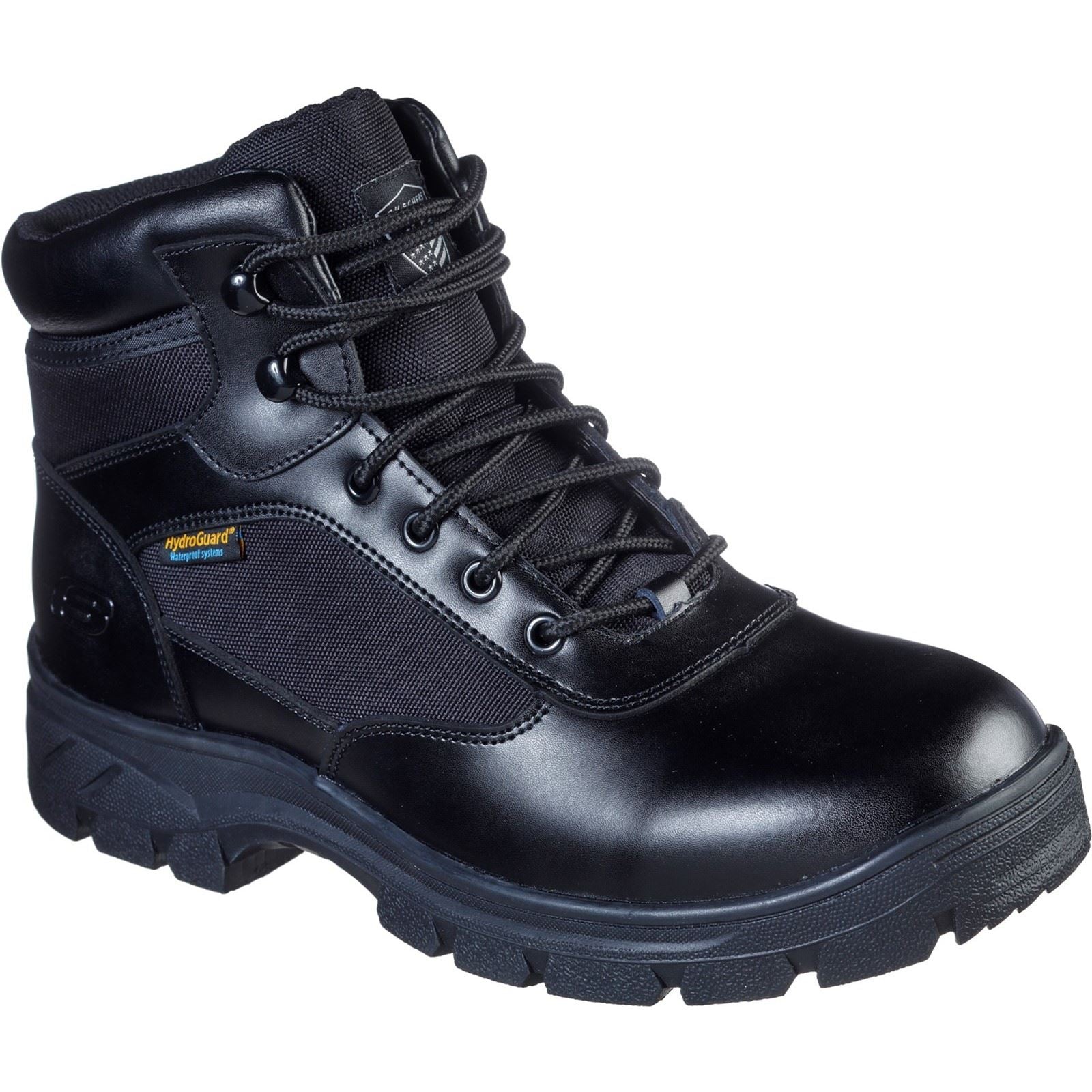 Skechers Workwear Wascana Benen WP Tactical Leder Männer Schwarze Farbe Sicherheitsstiefel