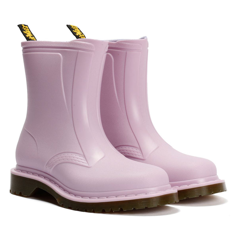 Dr. Martens 1460 Rain Pull On Damen Lila Gummistiefel