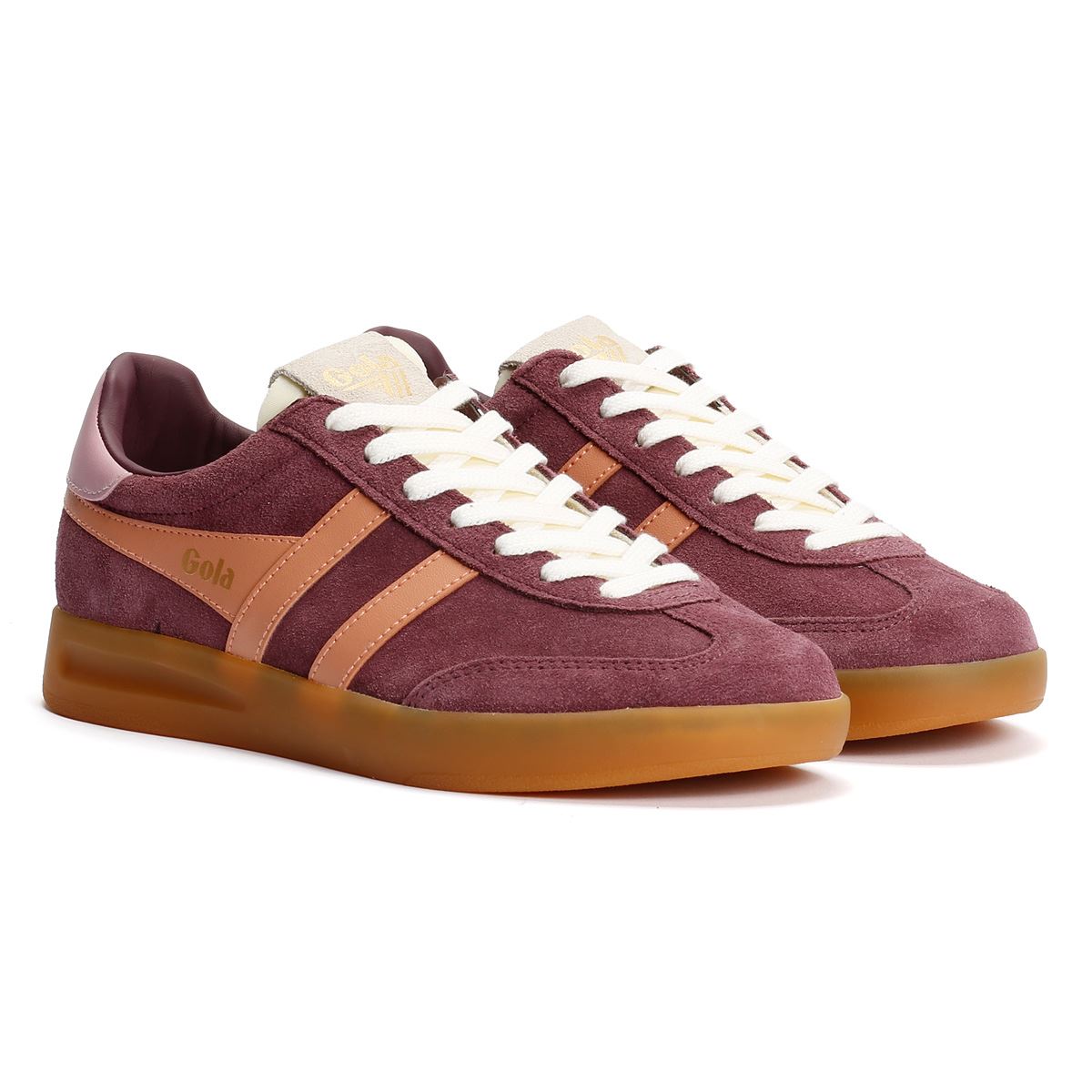 Gola Cyclone Wildleder Damen Lila Sneakers
