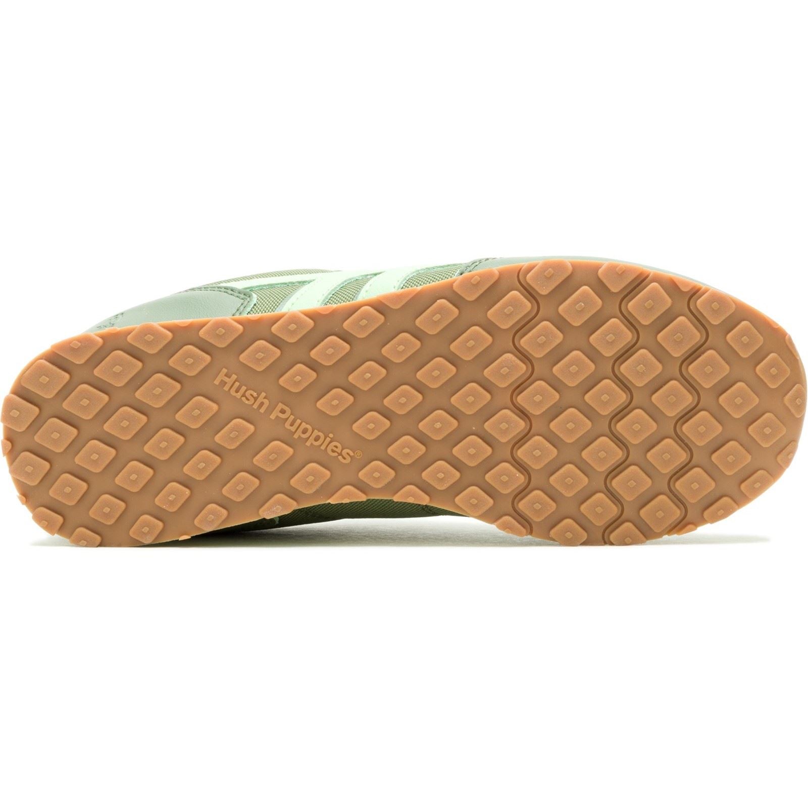 Hush Puppies Seventy8 Damen Sneaker Aus Leder In Olivgrün