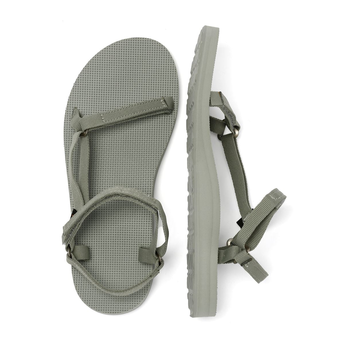Teva Original Universal Slim Damen Grüne Sandalen