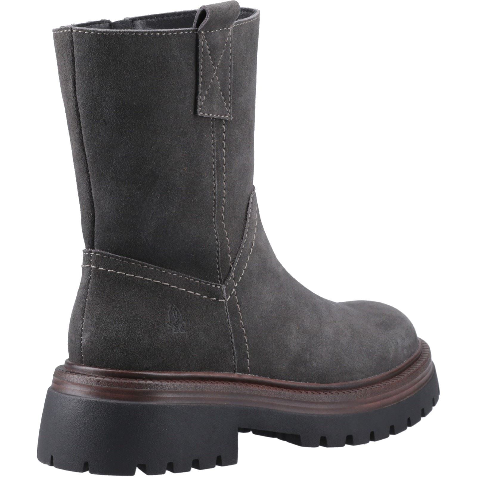 Hush Puppies Rebecca Damen Stiefel aus Wildleder in Grau