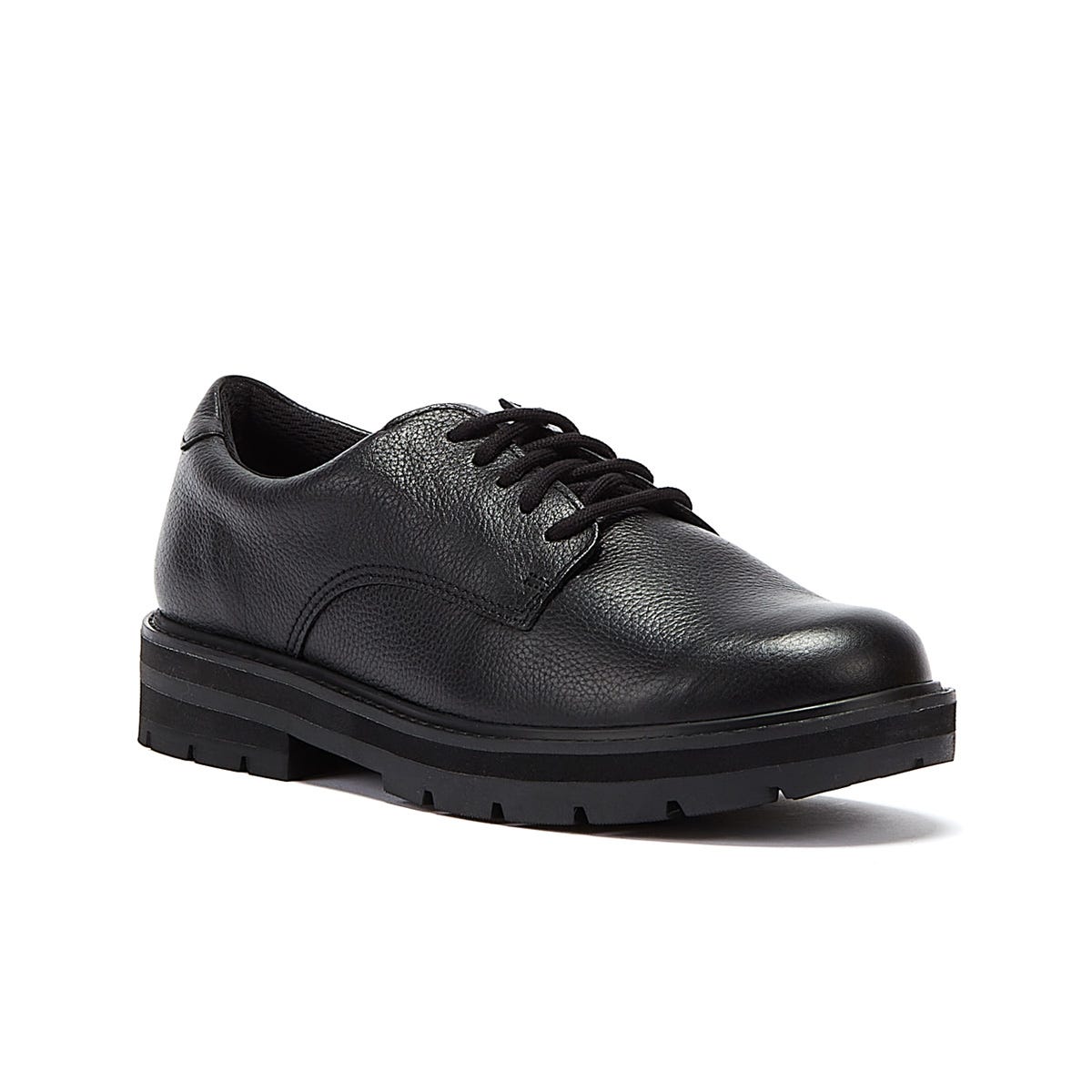 Clarks Prag Spitze O Jugendliche Schwarze Schuhe