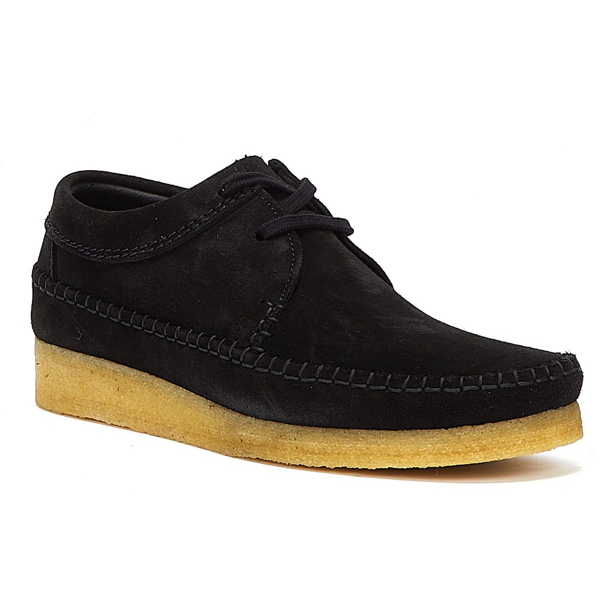 Clarks Originals Weaver Herren Schwarz Mokassin