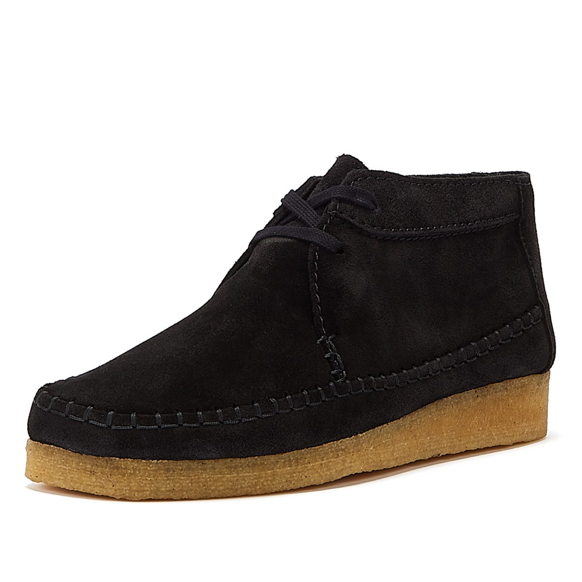 Clarks Weaver Herren-Wildlederstiefel In Schwarz