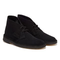 Clarks Originals Desert Wildleder Herren Schwarz Stiefel