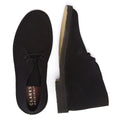 Clarks Originals Desert Wildleder Herren Schwarz Stiefel