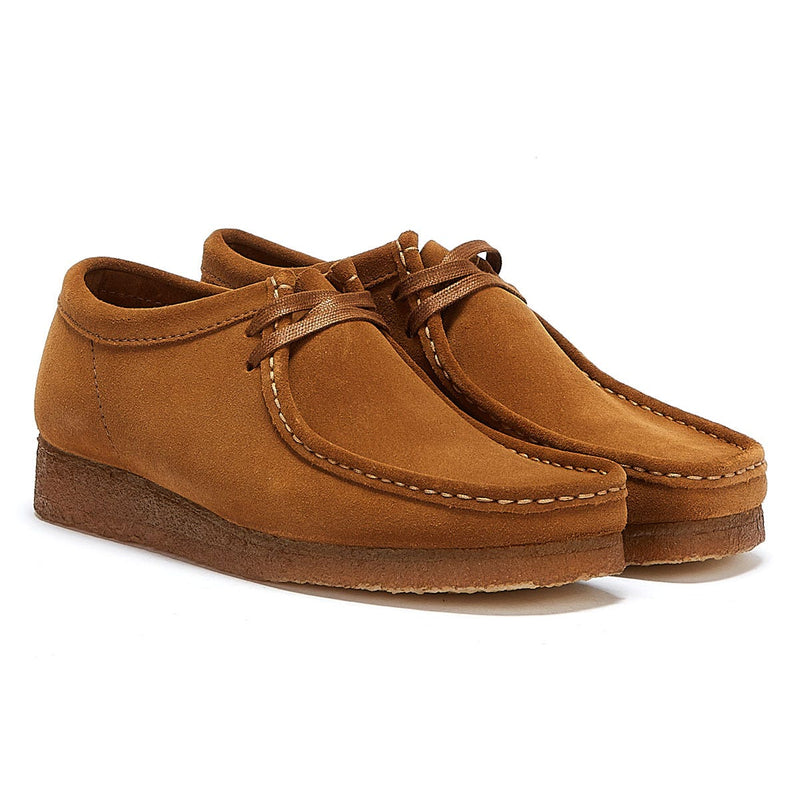 Clarks Originals Wallabee Herren Cola Schuhe