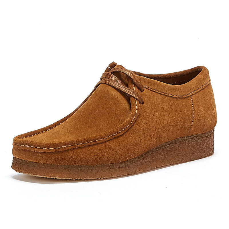 Clarks Originals Wallabee Herren Cola Schuhe